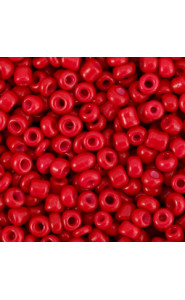 Seed beads 8/0 (3mm) Burgundy red